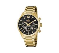 Festina Herrenuhr Analog aus Edelstahl 316l Goldfarben F20633/3