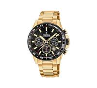 Festina Herrenuhr Analog aus Edelstahl 316l Goldfarben F20634/5