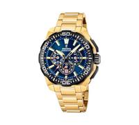 Festina Herrenuhr Analog aus Edelstahl 316l Goldfarben F20727/1