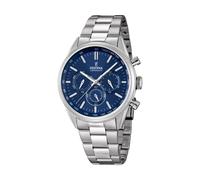 Festina Herrenuhr Analog aus Edelstahl 316l Silberfarben