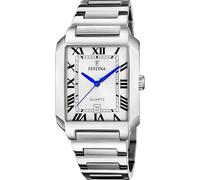Festina Herrenuhr Analog aus Edelstahl 316l Silberfarben