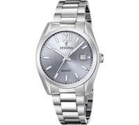 Festina Herrenuhr F20707/1 – Edelstahl 316L Silber, Quarzwerk, Kalender, Mineralglas, 5 ATM