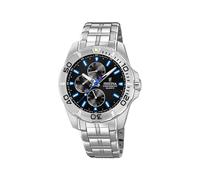 Festina Herrenuhr Analog aus Edelstahl 316l Silberfarben