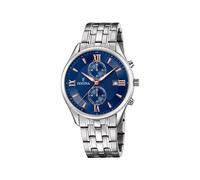 Festina Herrenuhr Timeless Chronograph F6854/6 – Quarz, Datum, Mineralglas, Edelstahl Silber