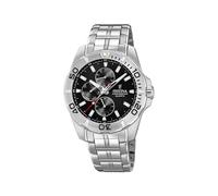 Festina Herrenuhr Analog aus Edelstahl 316l Silberfarben