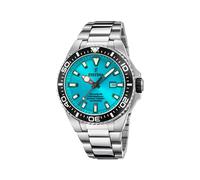 Festina Herrenuhr Analog aus Edelstahl 316l Silberfarben