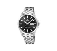 Festina Herrenuhr Analog aus Edelstahl 316l Silberfarben