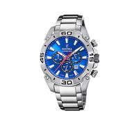 Festina Herren Uhr F20543/2 Chrono Bike – Edelstahl 316L Blau, Chronograph, Quarz, 10 ATM