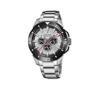 Festina Herrenuhr Chrono Bike F20641/1 – Edelstahl 316L Silber, Quarz, Chronograph, 10 ATM