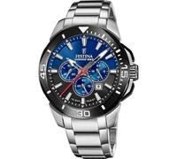Festina Herrenuhr Analog aus Edelstahl 316l Silberfarben F20641/C