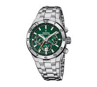 Festina F20670/2 Herrenuhr Chronograph Stahl/Grün