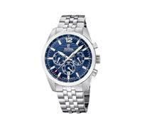 Festina Herrenuhr F20742/1 Timeless Chronograph – Edelstahl 316L, Quarz, 10 ATM, silber