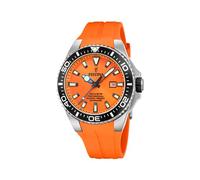 Festina Herrenuhr Analog aus Kautschuk Orange