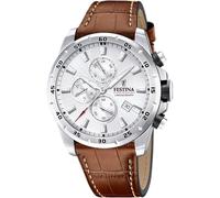 Festina Herrenuhr Analog aus Leder Braun F20692/1