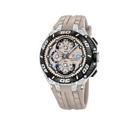 FESTINA Herrenuhr Analog Silikonarmband Braun Chrono Bike F20755/2 | Quarz-Uhrwerk, Datumsanzeige, Kratzfestes Mineralglas, 20 ATM Wasserdicht, Silikonarmband, Chrono Bike, Herrenuhr, F20755/2