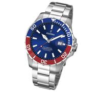 Festina Herrenuhr Automatik F20531/5 Armbanduhr Edelstahl silber UF20531/5