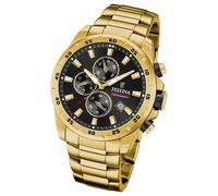 Festina Herrenuhr Chronograph Sport F20541/4 Armbanduhr Edelstahl gold UF20541/4