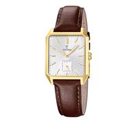 Festina Herrenuhr Silber auf dem Quadrat 29 mm PVD-plattierter Edelstahl F20780-3