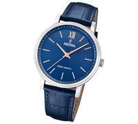 Festina Herrenuhr Solar Energy Solaruhr Leder blau UF20660/4