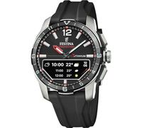 Festina Hybrid Smartwatch Herren - Kautschukarmband - Schritte, Musik, Benachrichtigungen - 10 Tage Akku - F23000 Connected D