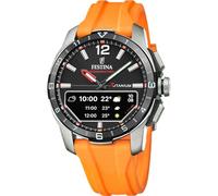 Festina Hybrid Smartwatch Herren - Kautschukarmband - Schritte, Musik, Benachrichtigungen - 10 Tage Akku - F23000 Connected D