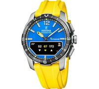 Festina Hybrid Smartwatch Herren - Kautschukarmband - Schritte, Musik, Benachrichtigungen - 10 Tage Akku - F23000 Connected D