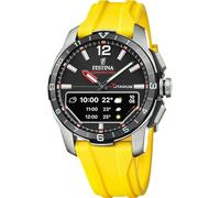 Festina Hybrid Smartwatch Herren - Kautschukarmband - Schritte, Musik, Benachrichtigungen - 10 Tage Akku - F23000 Connected D