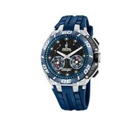 FESTINA Hybrid-Smartwatch Herren Silikonarmband Blau Connected F20763/1 | Kratzfestes Saphirglas, 20 ATM Wasserdicht, Silikonarmband, Connected, Herrenuhr, Hybrid-Smartwatch, F20763/1