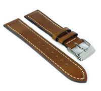 Festina Klassik ? Uhrenarmband 21mm Leder braun Kontrastnaht ? F20358