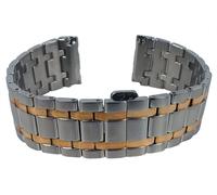 Festina Klassik Uhrenarmband 23mm Edelstahl bicolor F6756 F6758
