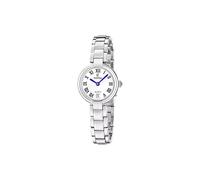 Festina Klassische Damen-Armbanduhr Mademoiselle, 26 mm, Edelstahl, Weiß F20784-2