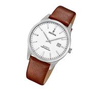 Festina Leder Elegant Herren Uhr F20512/2 Armband-Uhr braun Klassik UF20512/2
