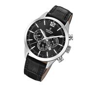 Festina Leder Herren Uhr F20542/5 Armbanduhr schwarz Timeless Chrono UF20542/5
