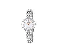 Festina F20744/1 Damenuhr Quarz Silberfarben/Perlmutt