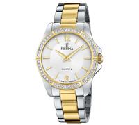 Festina Damen Analog Quarz Uhr mit Edelstahl Armband F20594/1
