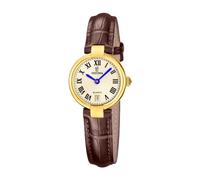 Quarzuhr FESTINA "Mademoiselle", braun, Armbanduhren, Damen, Quarzuhr, Armbanduhr, Damenuhr, Lederarmband, analog, Tag (16934032-0) braun
