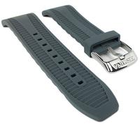 Festina Multifunktion F16665 Uhrenarmband 24mm Kautschuk grau F16665/5