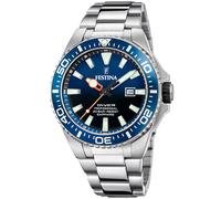 Festina Professional Diver Day Date F20663/1 - Herren - 46 mm - Analog - Quarz - Saphirglas
