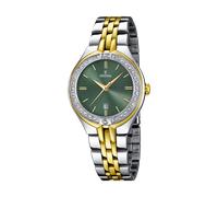 Festina Mademoiselle Damenuhr F16868/4 Edelstahlgehäuse 316L Multi Armband aus Edelstahl 316L Multi, grün