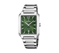 Festina On The Square F20677/5 Herrenuhr aus Edelstahl