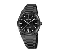 Festina Montre Rive Swiss Made Acier Noir
