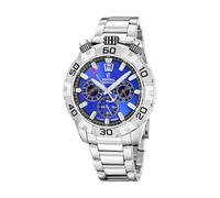 Festina F20743/3 Herrenuhr Bullhead Blau mit Stahlband