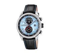 Festina F20695/2 Herren-Armbanduhr Chronograph Schwarz/Hellblau