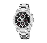 Festina Uhr Für Herren F20704/6 Timeless Chronograph Silber Edelstahl Case SilberEdelstahl Band