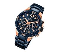 Festina Stahl Herren Uhr F20524/1 Armbanduhr dunkelblau Chrono Bike UF20524/1