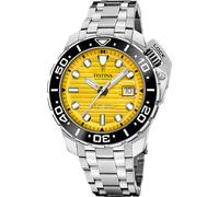 Festina Swiss Made Automatik Herrenuhr Edelstahl 316L Silber - Datum - Saphirglas, Wasserdicht 30 ATM - F20043/1 Automatic