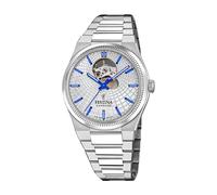 Festina Swiss Made Automatik Herrenuhr Edelstahl 316L Silber - Saphirglas, Wasserdicht 10 ATM - F20053/1 Automatic