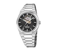 Festina Swiss Made Automatik Herrenuhr Edelstahl 316L Silber - Saphirglas, Wasserdicht 10 ATM - F20053/4 Automatic