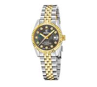 Festina Damenuhr Bicolor/Perlmutt Schwarz 10 bar F20088/5