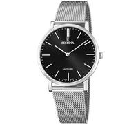 FESTINA Herren Festina Schweizer Uhr »Festina Swiss Made, F20014/3« silber / schwarz, Größe One Size, 4753850 Silber / Schwarz One Size